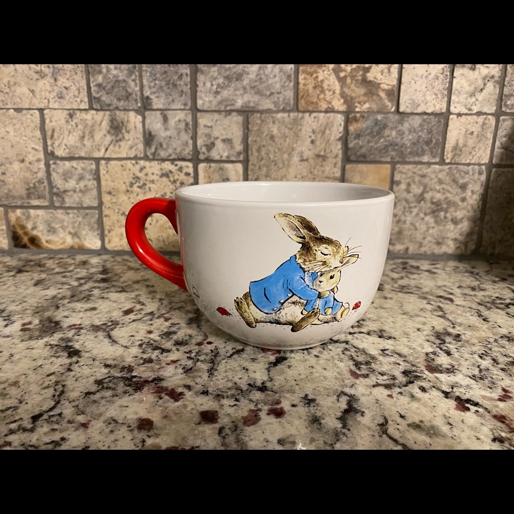 New Peter Rabbit Beatrix Potter Large Mug